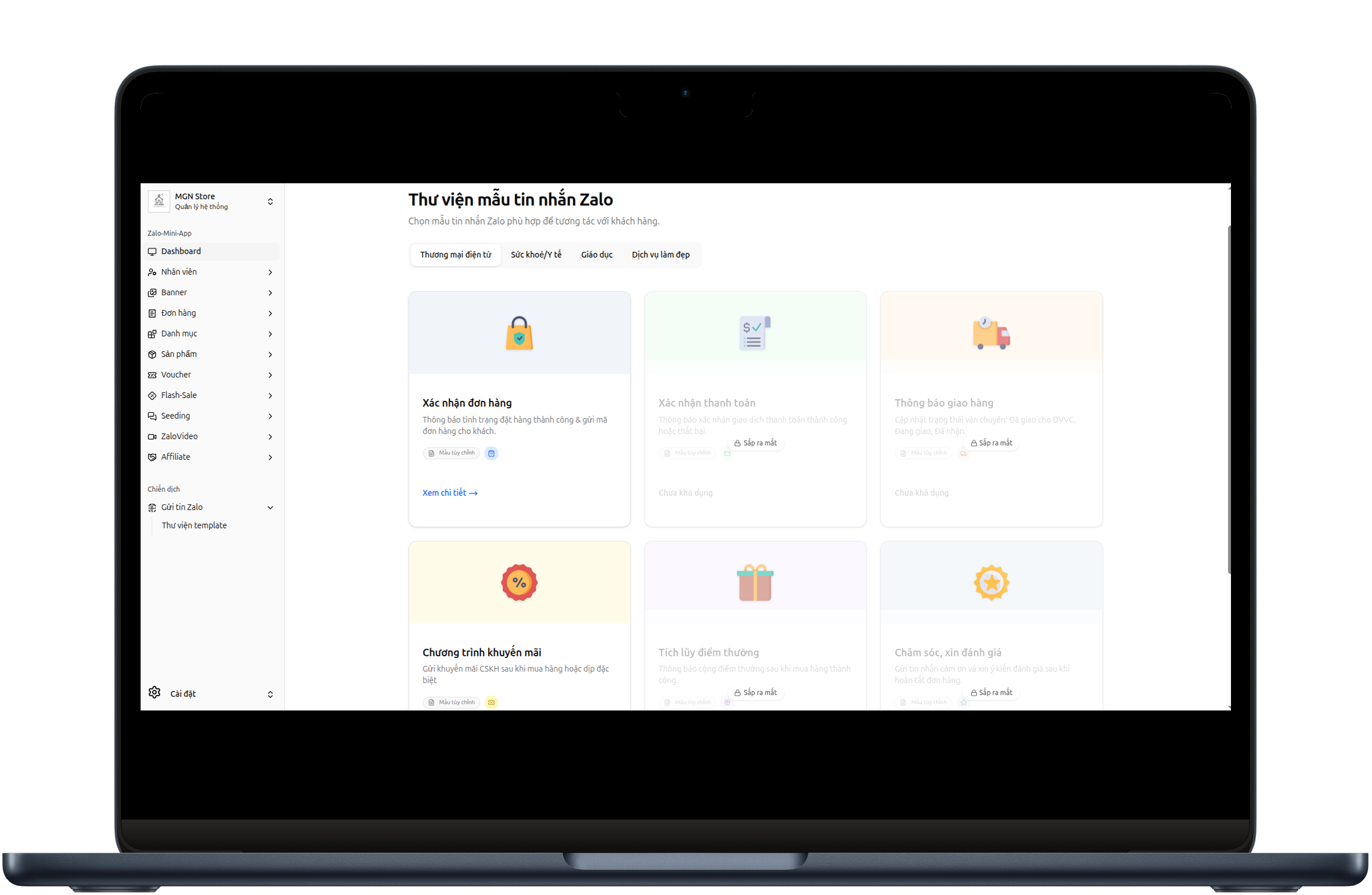 Hệ thống quản trị MercyWorks Platform